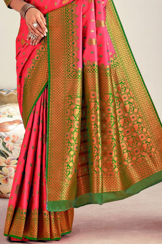 PINK SOFT SILK SAREE