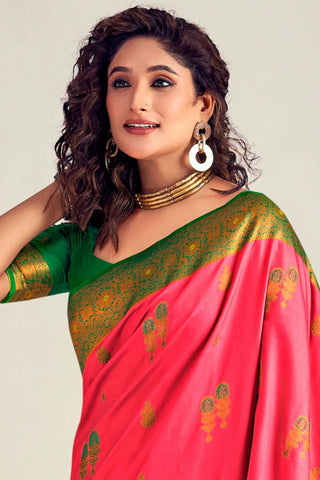PINK SOFT SILK SAREE