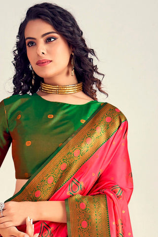 PINK SOFT SILK SAREE