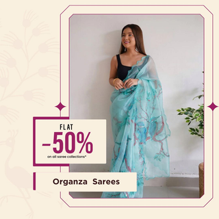 Organza Sarees