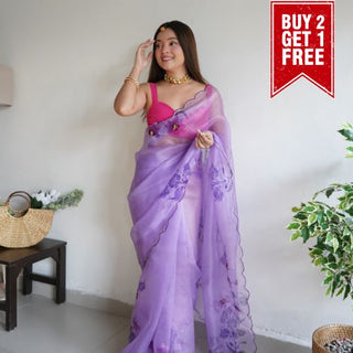 Organza Sarees