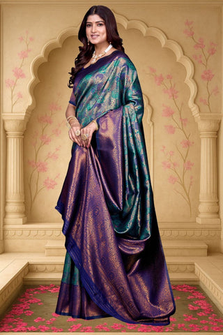 Pure Kanjivarm Banarasi Soft Silk Saree_Kumari Sarees
