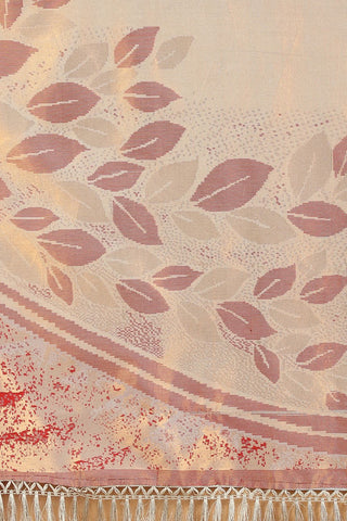 Grey Banarasi Silk Saree_Kumari Sarees