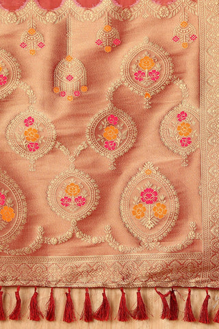 Maroon Soft Organza Silk Saree_Kumari Sarees