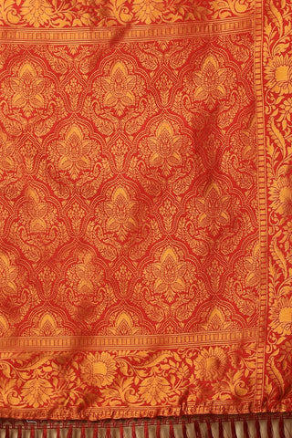 Navy Blue Banarasi Silk Saree