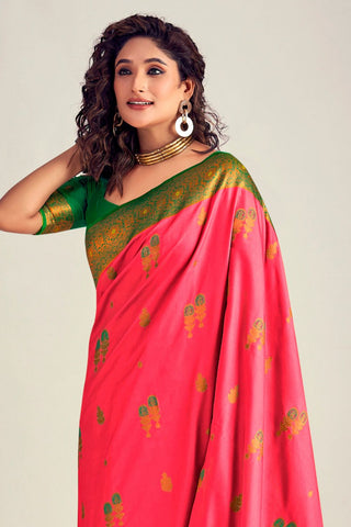 PINK SOFT SILK SAREE