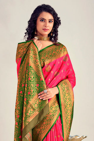 PINK SOFT SILK SAREE