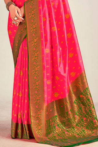 PINK SOFT SILK SAREE