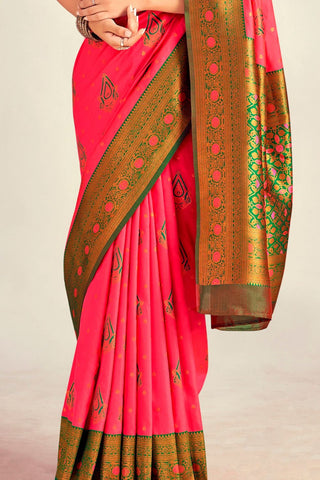 PINK SOFT SILK SAREE