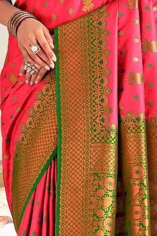 PINK SOFT SILK SAREE