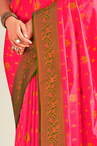 PINK SOFT SILK SAREE