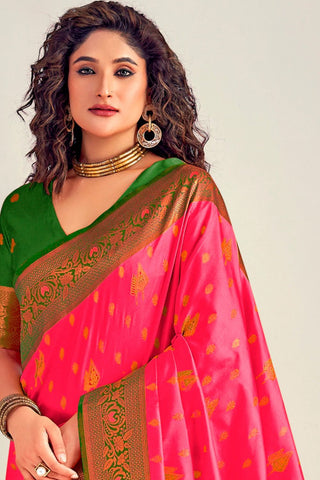 PINK SOFT SILK SAREE