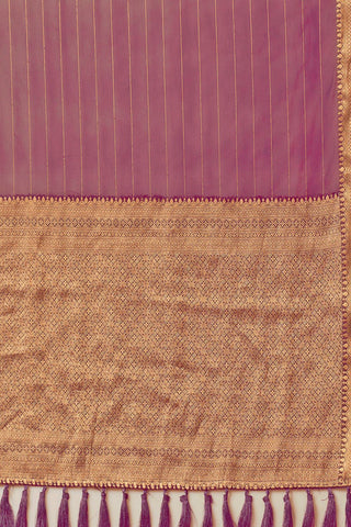 Pink Chiffon Silk Saree_Kumari Sarees