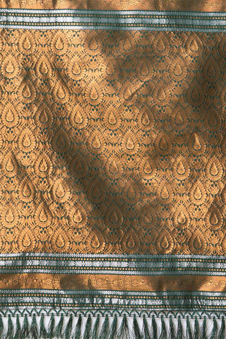 Onion Pink  Banarasi Silk Saree_Kumari Sarees