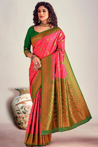 PINK SOFT SILK SAREE