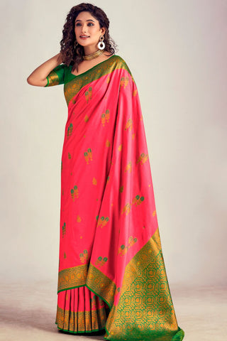 PINK SOFT SILK SAREE