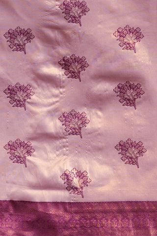 Pink Banarasi Silk Saree_Kumari Sarees