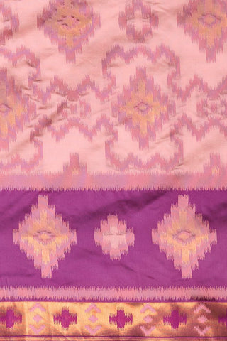 Pink Banarasi Silk Saree_Kumari Sarees