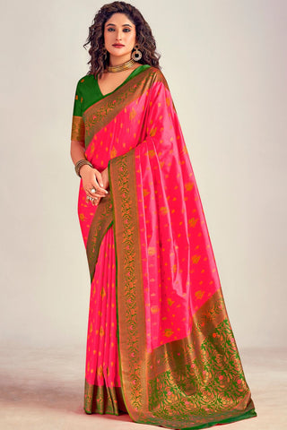 PINK SOFT SILK SAREE