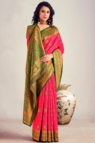 PINK SOFT SILK SAREE