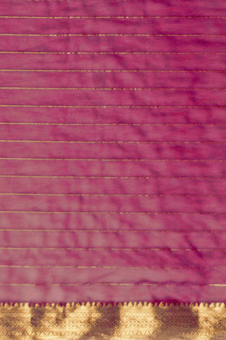 Pink Chiffon Silk Saree_Kumari Sarees