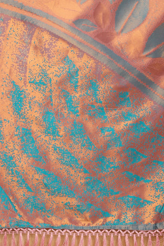 Rose Pink Banarasi Silk Saree_Kumari Sarees
