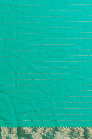 Sea Green Chiffon Silk Saree_Kumari Sarees