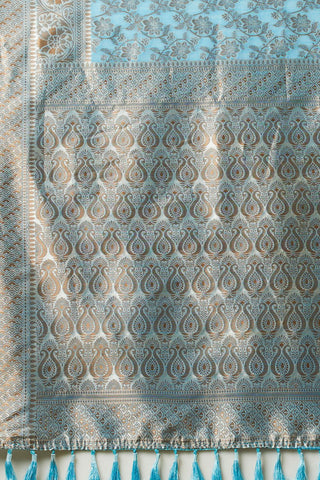 Green Soft Linen Cotton Saree_Kumari Sarees