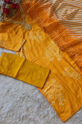 Reyon Embroidery Teby Silk Kurta Silk_Kumari Sarees