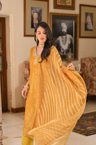 Reyon Embroidery Teby Silk Kurta Silk_Kumari Sarees