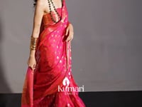 Pink Handwoven Weaving Silk Saree_Kumari Sarees